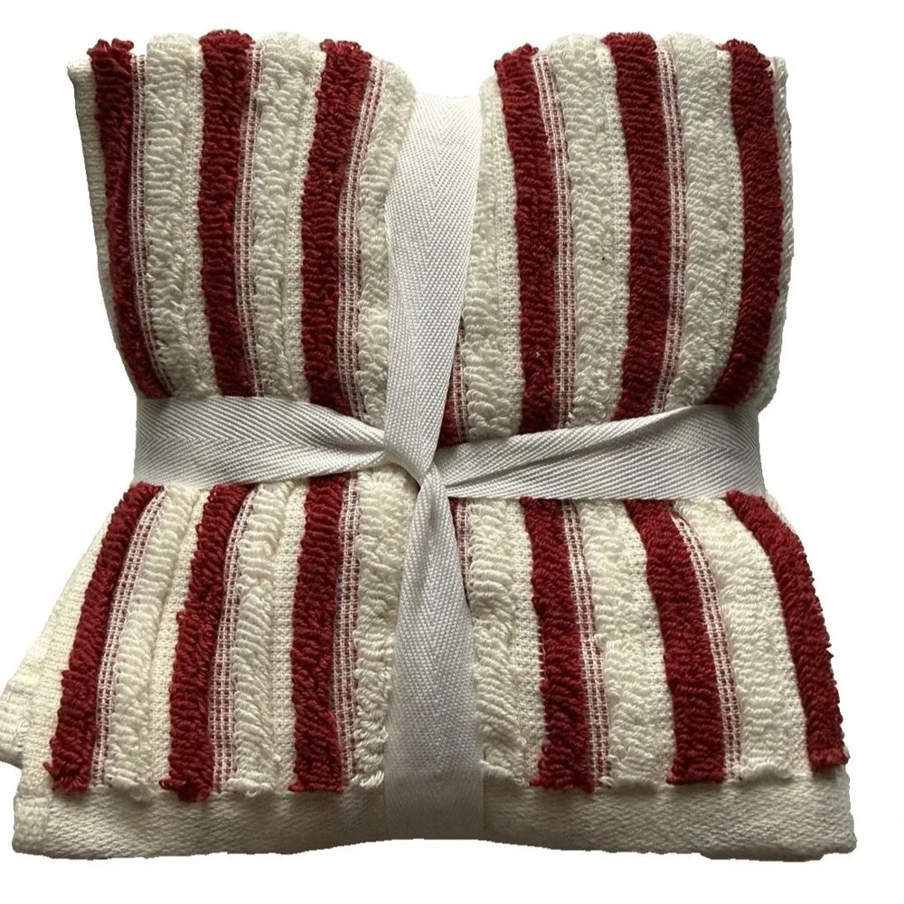 Rachel Zoe Facecloths Washcloths Soft Cotton 13x13